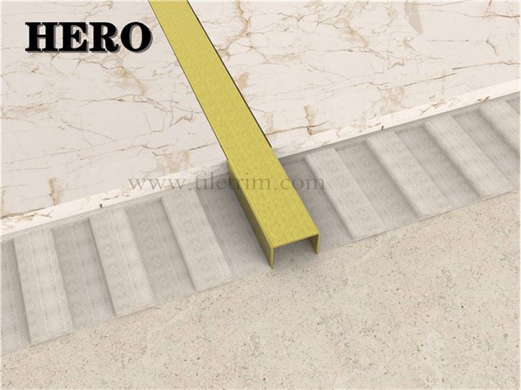 Flexible Brass Transition Strip