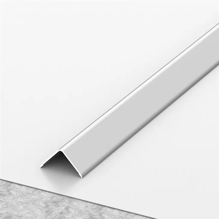 Silver L Shaped Corner Trim