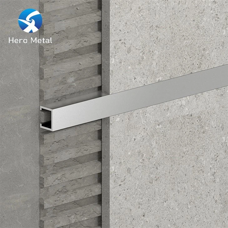 aluminum U shape tiletrim