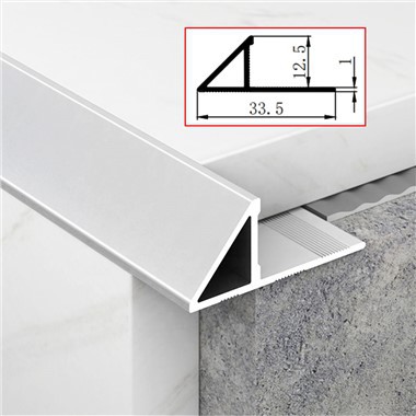 铝瓷砖包边坡道条