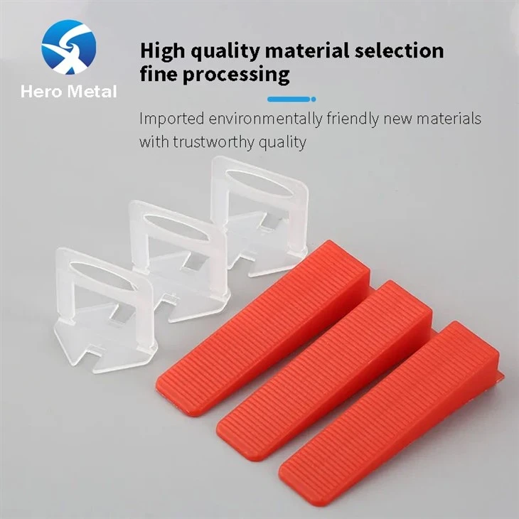 tile spacer 1.5mm with tiling clips and wedges