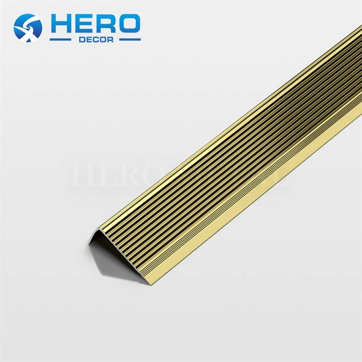 Aluminum L Shape Stair Nosing Non-slip Clip