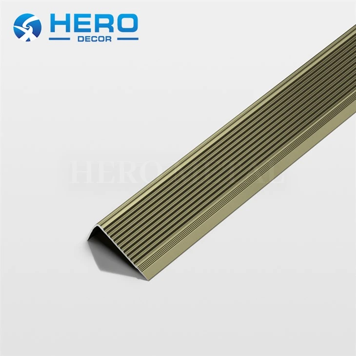 Aluminum L Shape Stair Nosing Non-slip Clip