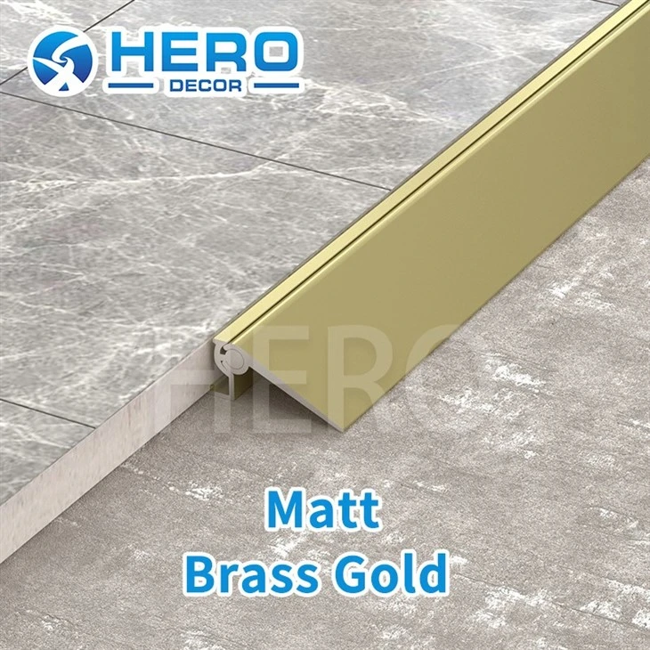 metal floor transition trim